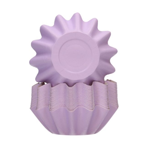 Funcakes BLOOM Mufffinpapier Lila 48 Stk.