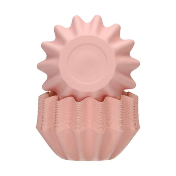 Funcakes BLOOM Mufffinpapier Rosa 48 Stk.