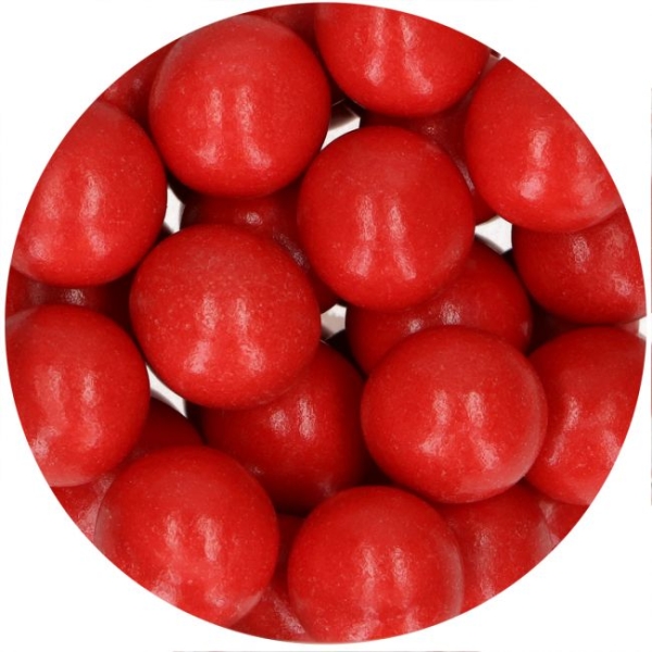 Funcakes Choco Crispy Balls - Pearl Red 130g