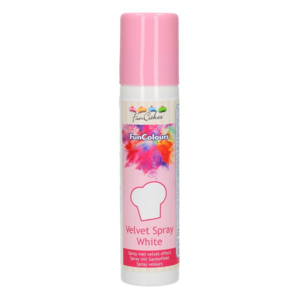 Funcakes Velvet Spray Weiß 100ml