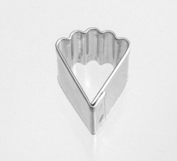 Garnier-Ausstecher Fächer/Dreieck mini 2cm