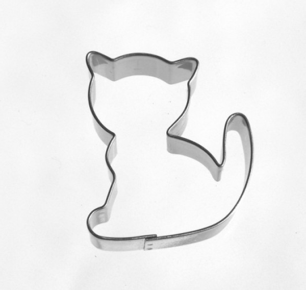 Katze sitzend Ausstecher RF