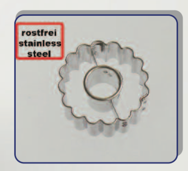 Ring gewellt mit Loch 3,7 RF