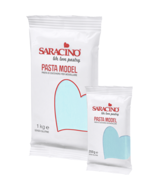 Saracino Pasta Model Celeste Baby Blau 250 g