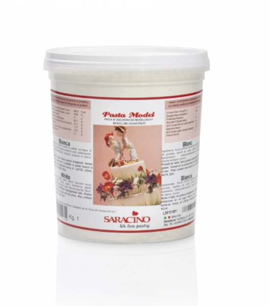 Modellierfondant Weiß 250g von Saracino