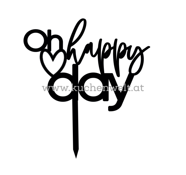 Topper "Oh Happy Day"