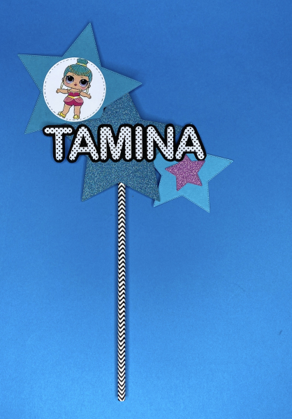 Individueller Topper "Name" im LOL Style