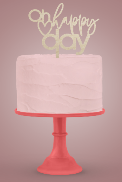 Topper "Oh Happy Day"