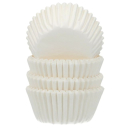 Mini Muffinpapier weiß 100 Stk
