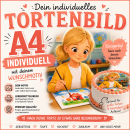 Individueller Lebensmitteldruck auf A4 - rund oder eckig