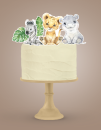 Topper Set "Babies of Africa" 9 Stk.