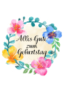 Tortenbild Geburtstag Floral 02