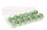 Cake-Masters Macarons Schalen Grün 12 Stk. + Box