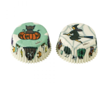 Muffinpapier Halloween Hexe 36 Stk.