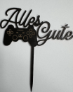 Topper "Alles Gute" mit Spielkonsole