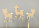 Papier-Topper-Set "Rehe"